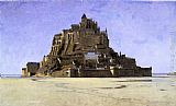 Mont Saint Michel by William Stanley Haseltine